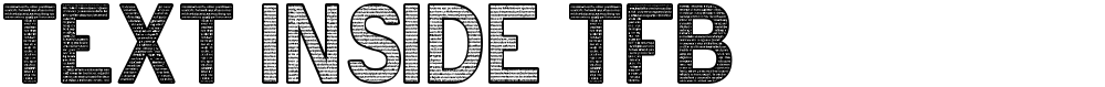 text INSIDE tfb