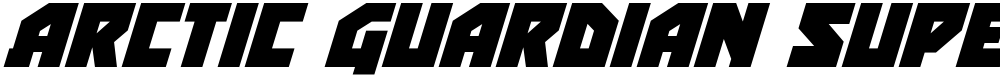 Arctic Guardian Super-Italic