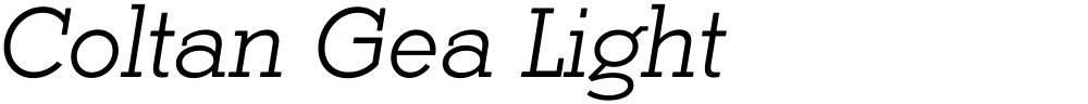 Coltan Gea Light