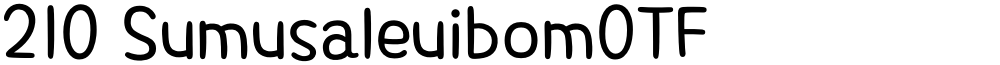 210 SumusaleuibomOTF