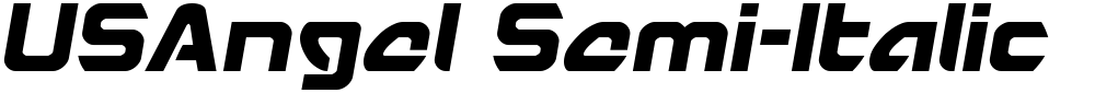 USAngel Semi-Italic