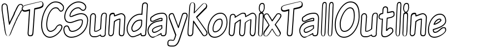 VTCSundayKomixTallOutline