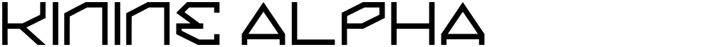 Kinine Alpha