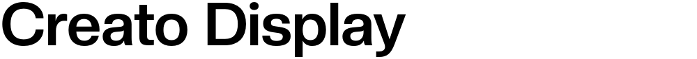 Creato Display