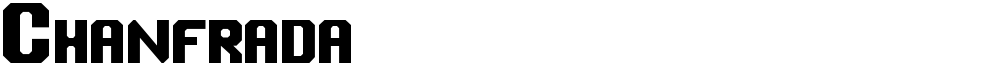 Chanfrada