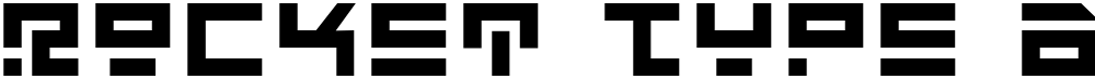 Rocket Type Bold