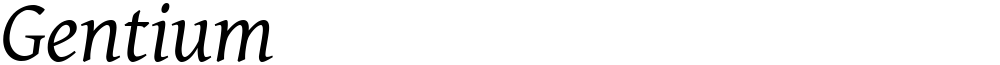 Gentium