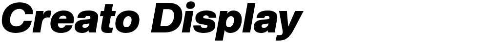 Creato Display