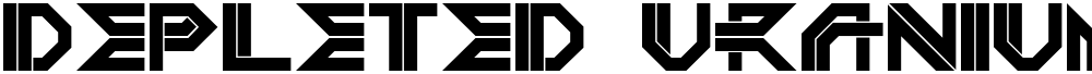 DEPLETED URANIUM 
