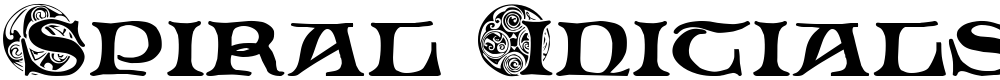 Spiral Initials