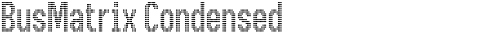 BusMatrix Condensed