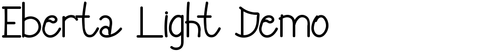Eberta Light Demo