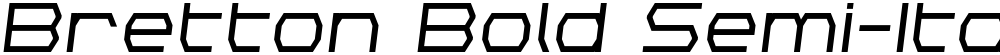 Bretton Bold Semi-Italic