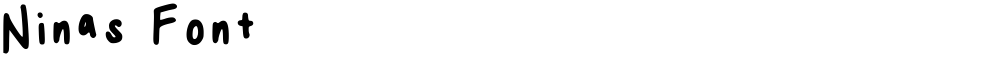 Ninas Font