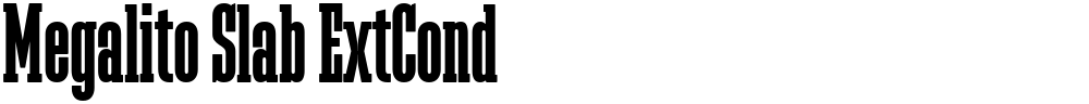 Megalito Slab ExtCond