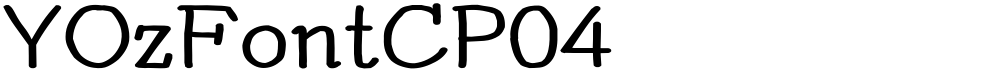 YOzFontCP04