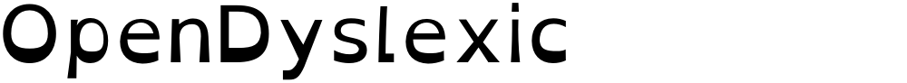 OpenDyslexic