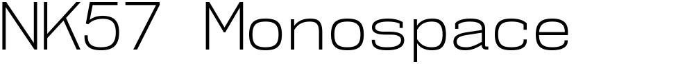 NK57 Monospace
