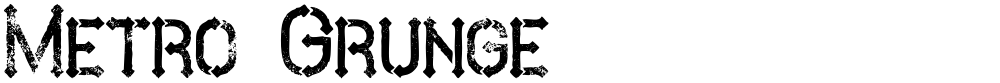 Metro Grunge