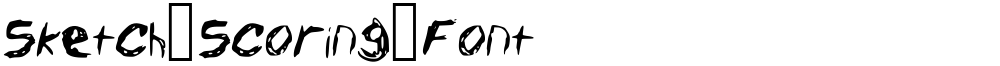 Sketch_Scoring_Font