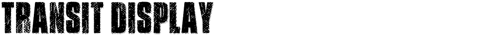 Transit Display