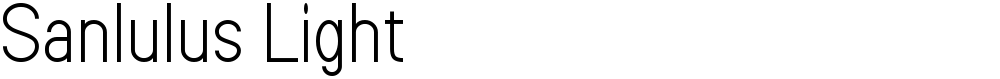 Sanlulus Light