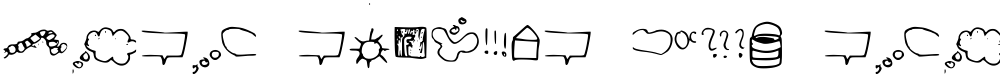 just symbols and stuff