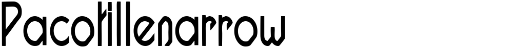 Pacotillenarrow