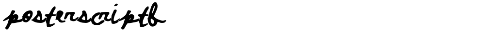 PosterScriptB