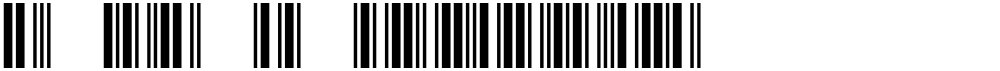 3 of 9 Barcode