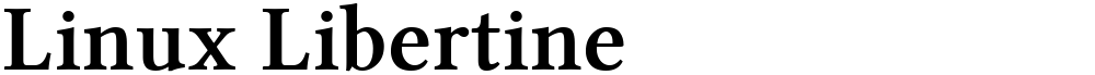 Linux Libertine