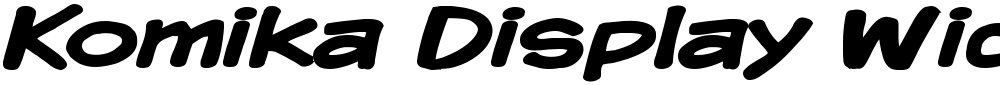 Komika Display Wide