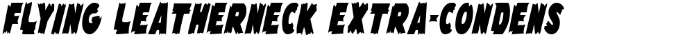 Flying Leatherneck Extra-condensed