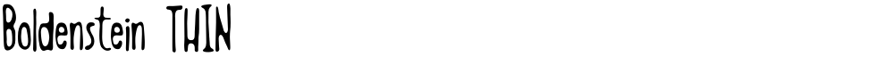 Boldenstein THIN