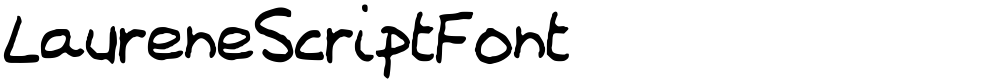LaureneScriptFont