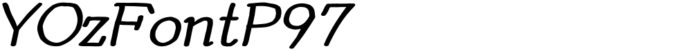 YOzFontP97