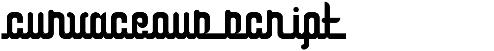 Curvaceous Script