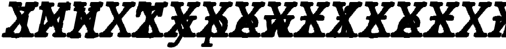 JMH Typewriter mono Cross