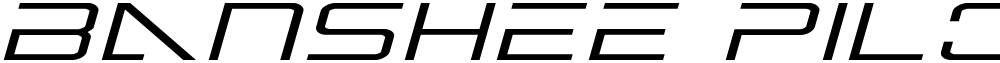 Banshee Pilot Expanded Italic