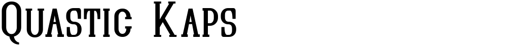 Quastic Kaps