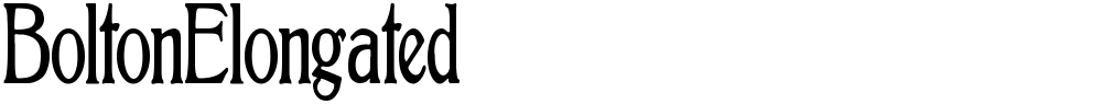 BoltonElongated