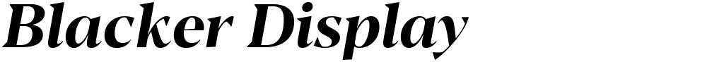 Blacker Display