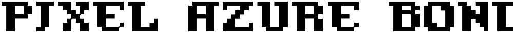 Pixel Azure Bonds