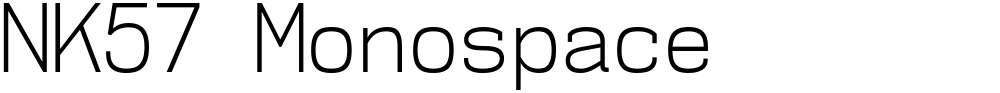 NK57 Monospace
