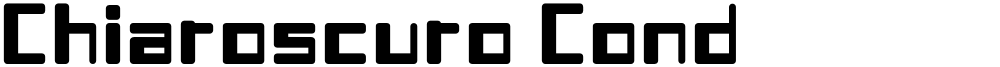 Chiaroscuro Cond
