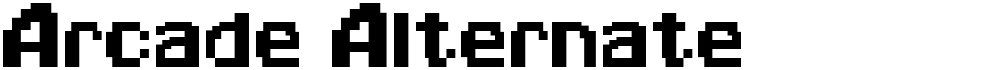 Arcade Alternate