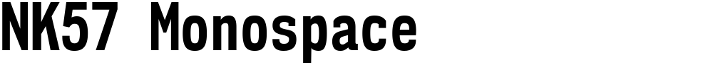 NK57 Monospace
