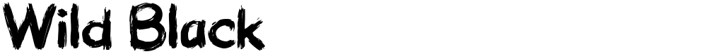Wild Black