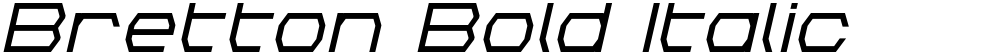 Bretton Bold Italic