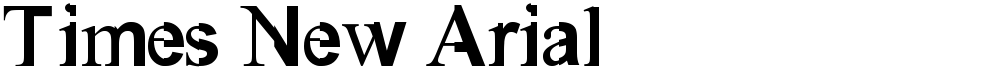 Times New Arial